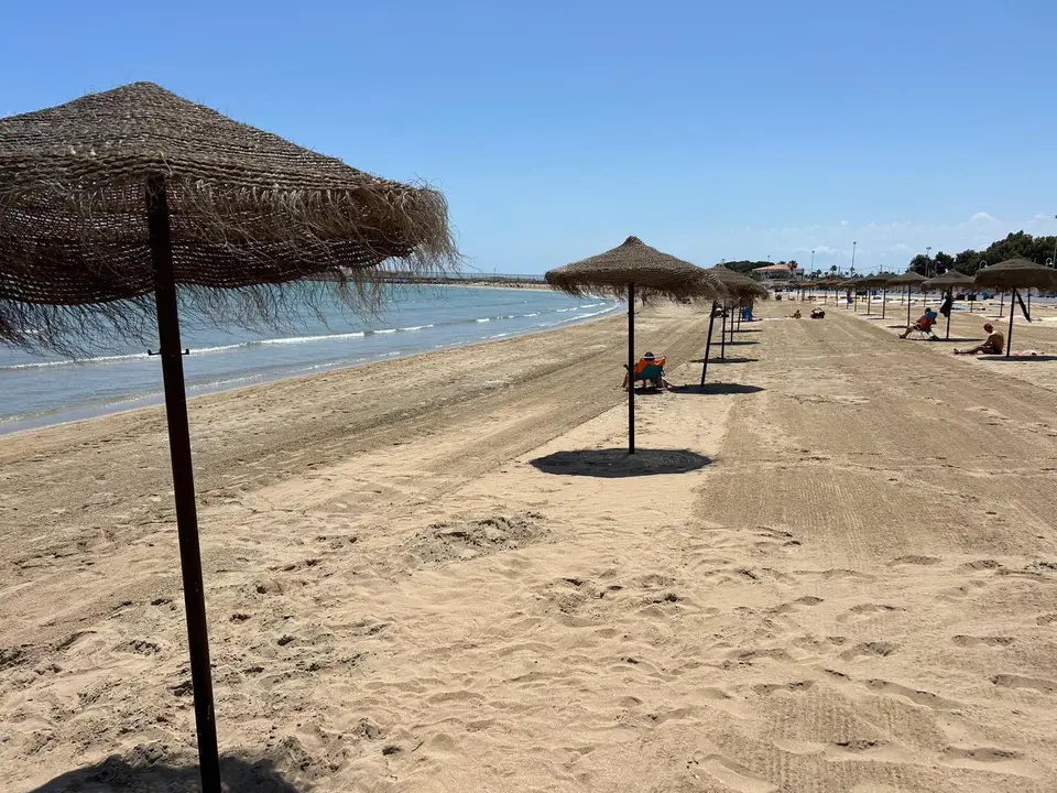 Una de las playas de Melilla / Archivo