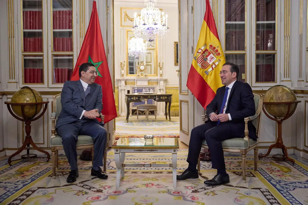 Reunión entre Nasser Bourita y José Manuel Albares.