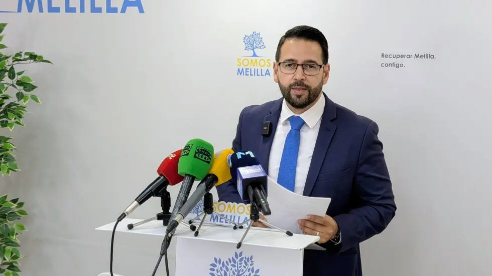 Amín Azmani, presidente de Somos Melilla