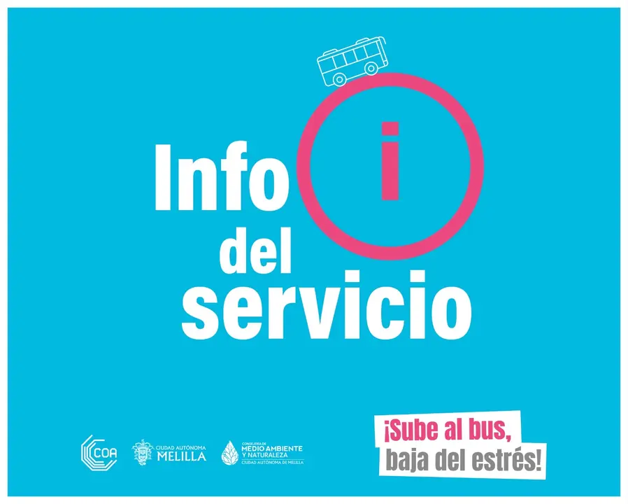 Cartel de la Ciudad para informar sobre los cambios en la línea 7 / Cedida