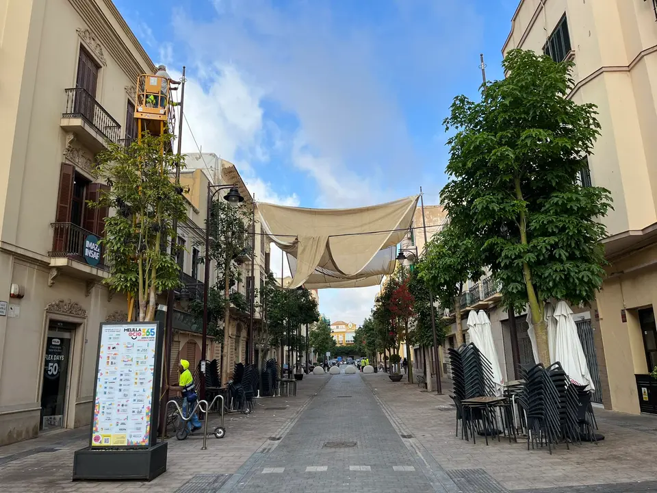 Instalaci&oacute;n de los toldos