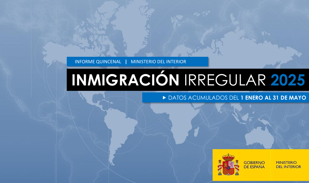 Balance de Inmigraci&oacute;n del Ministerio del Interior durante los seis primeros meses del a&ntilde;o