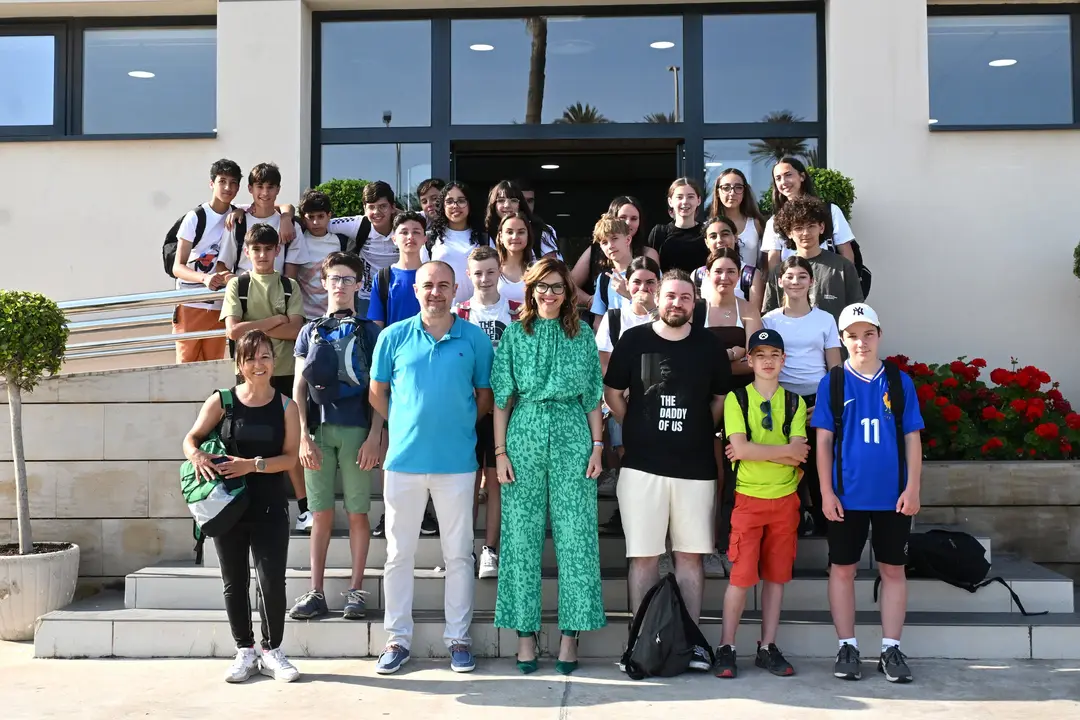 Estudiantes Erasmus+ &lsquo;Green Life&rsquo; del IES Miguel Fern&aacute;ndez