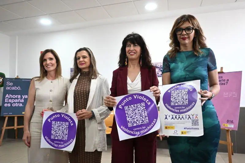 La ministra Redondo, durante su visita a Melilla / Delegaci&oacute;n de Gobierno