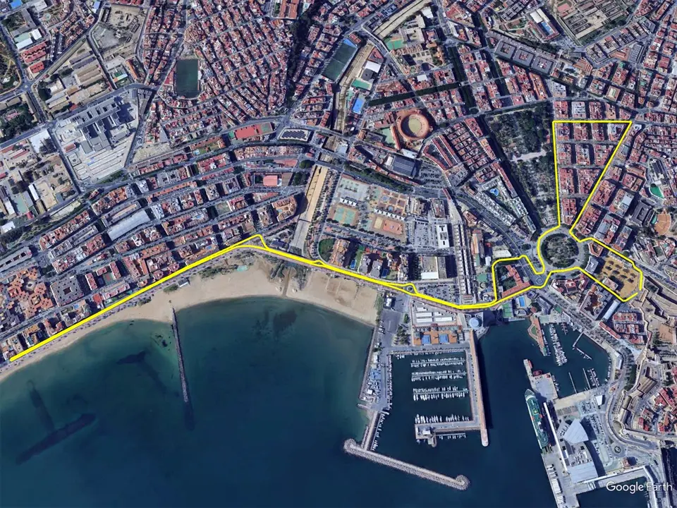 Recorrido Campeonato Europeo de Triatl&oacute;n