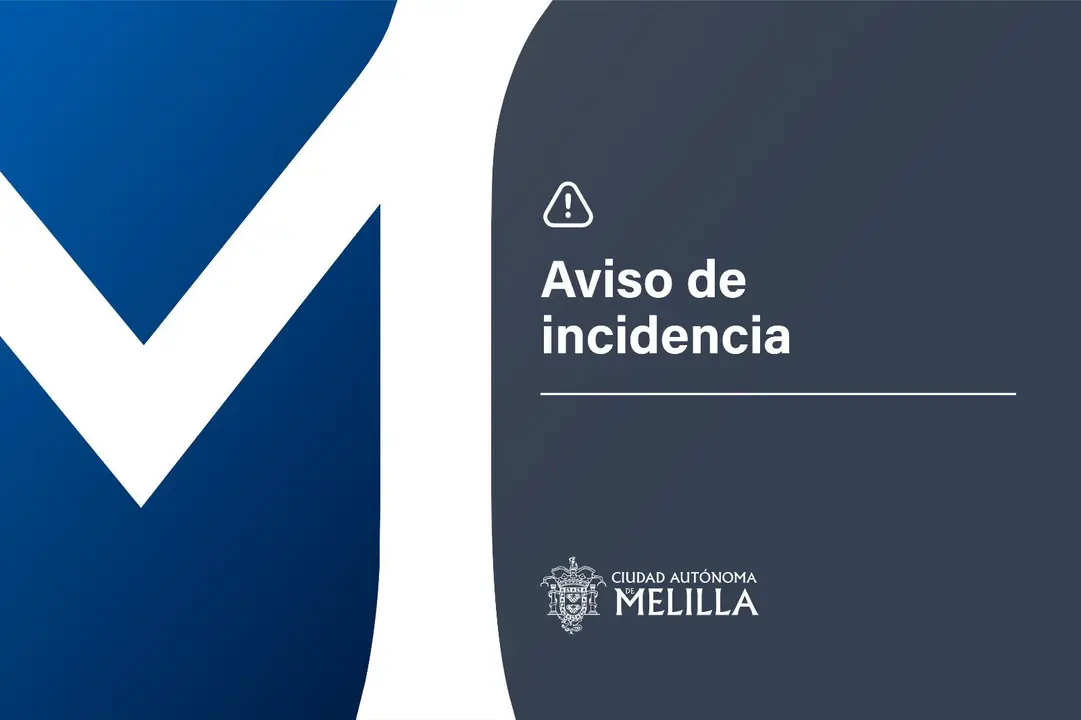 aviso de incidencia melilla