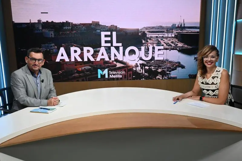 Sabrina Moh en El Arranque de Televisión Melilla / Delegación de Melilla