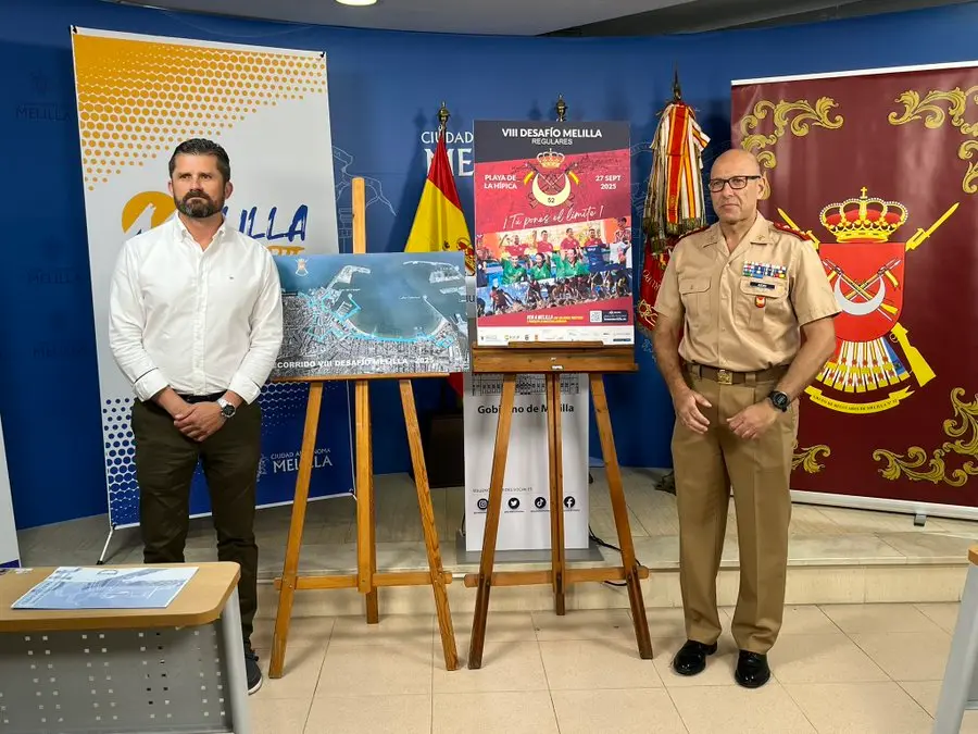 Presentaci&oacute;n del cartel del VIII Desaf&iacute;o de Regulares de Melilla