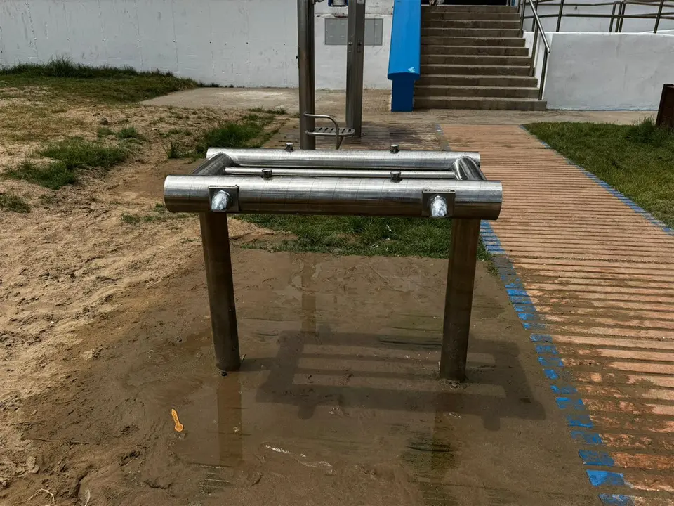Lavapies instalados en las playas