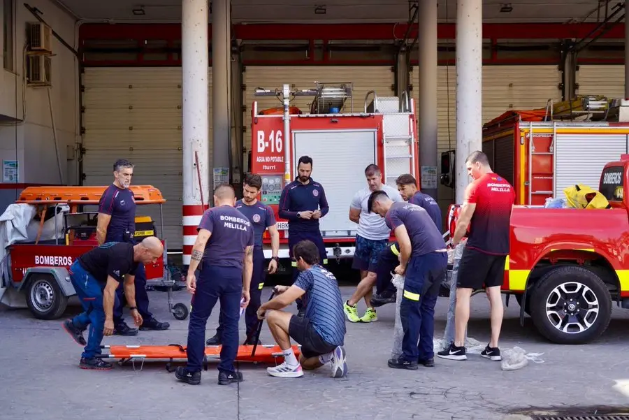 Bomberos de Melilla ofrecen su ayuda a los incendios de la pen&iacute;nsula / Gobierno de Melilla