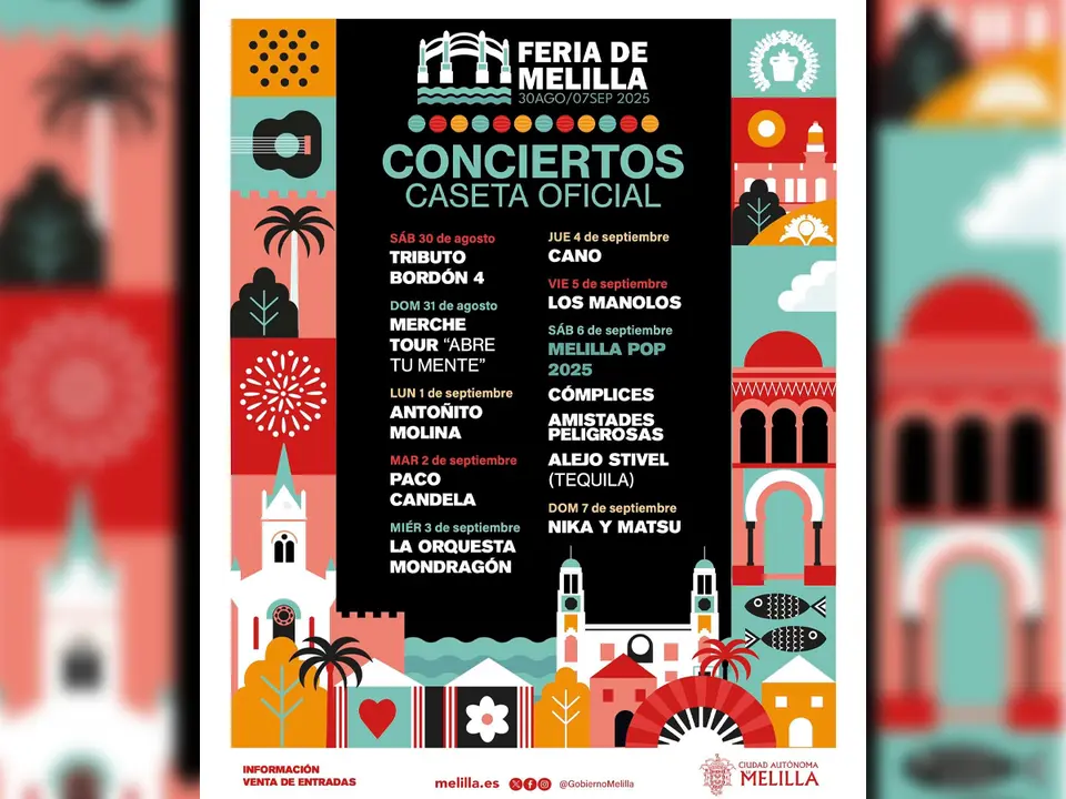 CONCIERTOS CASETA OFICIAL