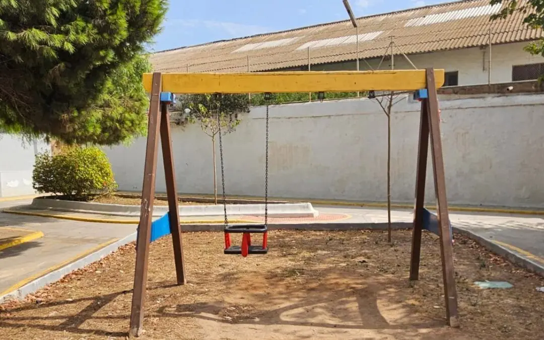 Estado del parque Manuel Ojeda. 