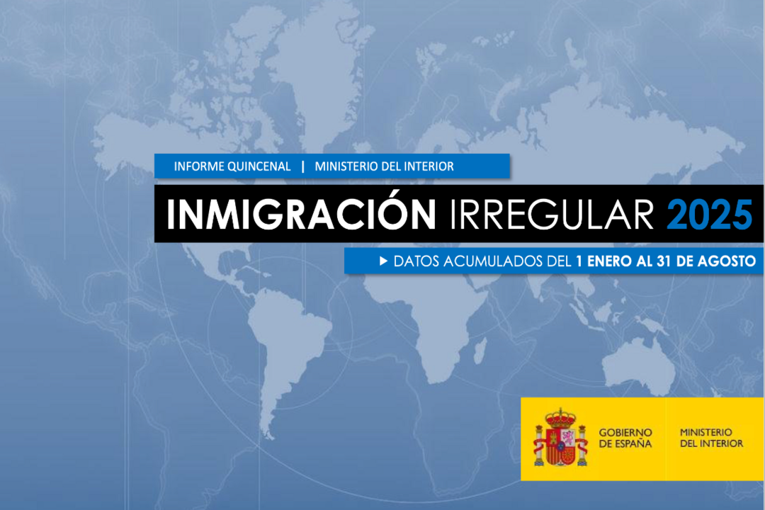 Balance de Inmigraci&oacute;n del Ministerio del Interior durante estos ocho meses del a&ntilde;o 2025
