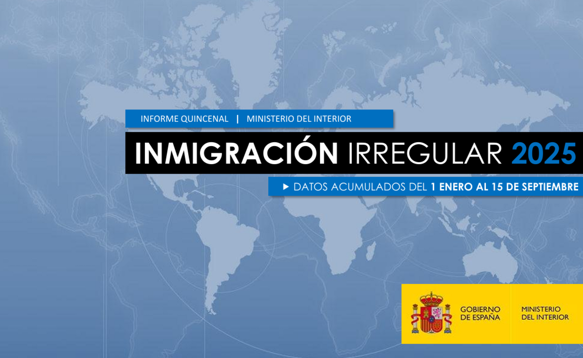 El Ministerio del Interior hace p&uacute;blico su balance de inmigraci&oacute;n hasta el 15 de septiembre