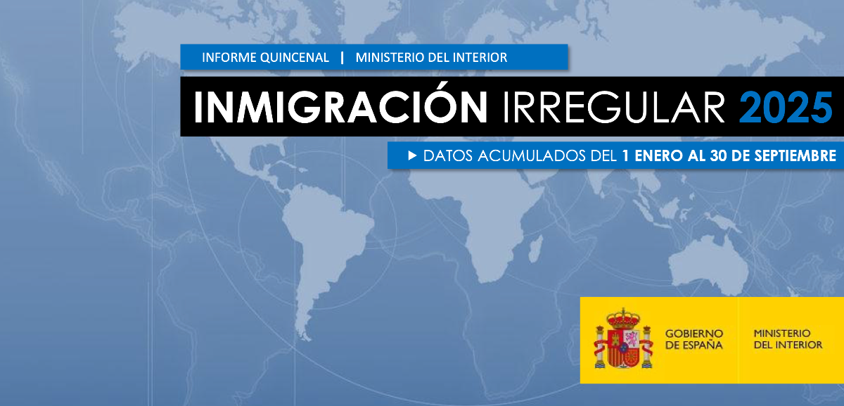 El Ministerio del Interior hace p&uacute;blico su balance de inmigraci&oacute;n hasta el 30 de septiembre