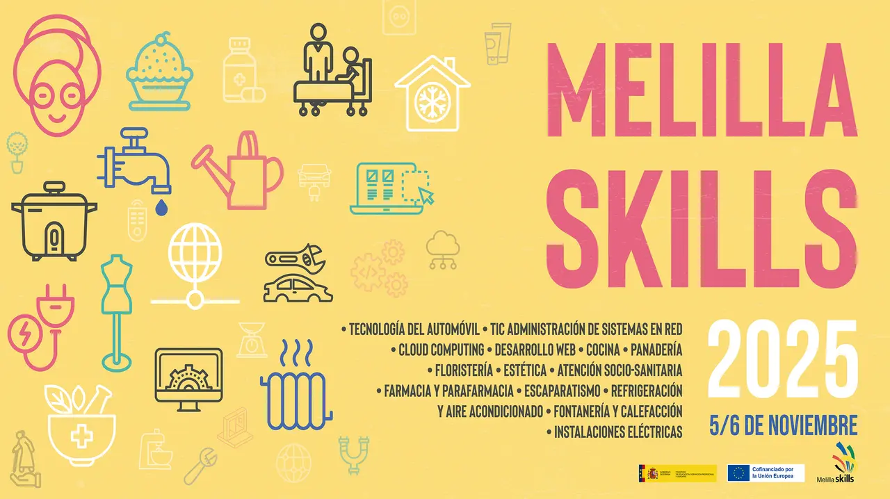 MelillaSkills arranca a las nueve de la ma&ntilde;ana de este mi&eacute;rcoles