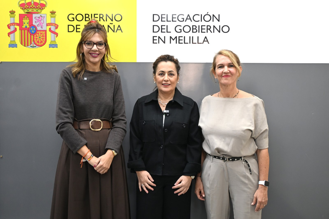 La secretaria general de FP durante su visita a Melilla / Delegaci&oacute;n del Gobierno