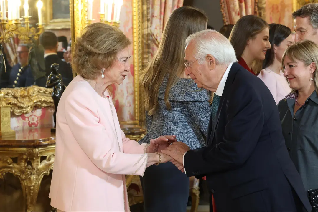imbroda y la reina sofia