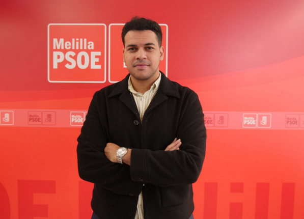 Riduan Moh, portavoz en la Asamblea del PSOE de Melilla / PSOE