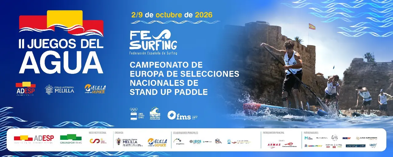 El Campeonato de Europa de Stand Up Paddle tendr&aacute; lugar en Melilla