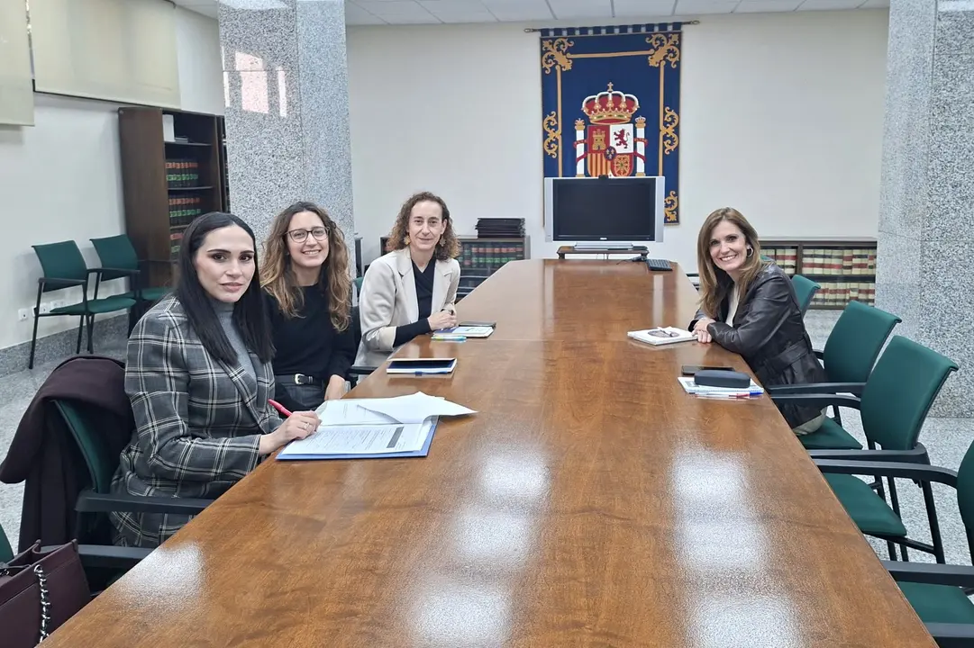 Un momento de la reunión.