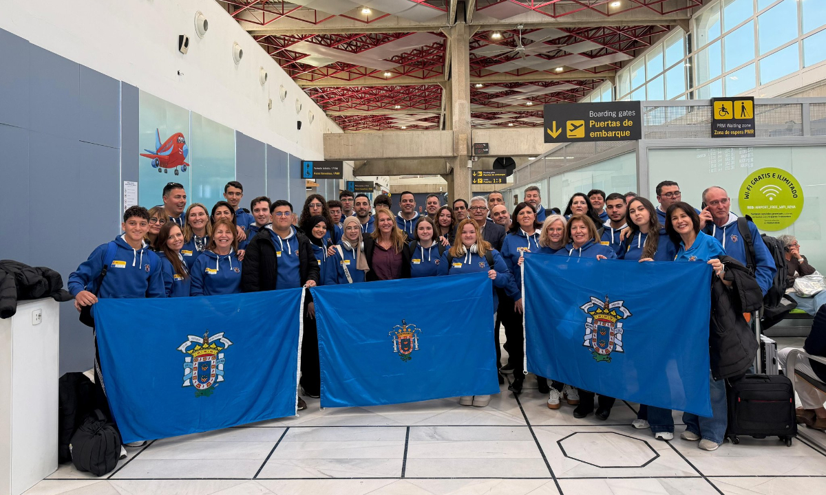 La delegaci&oacute;n melillense rumbo a los Spainskills