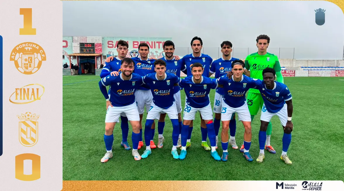 Derrota en Porcuna para la UD Melilla B / UD Melilla