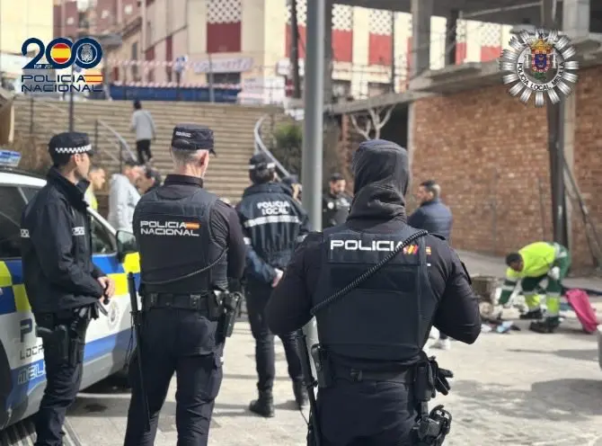 Actuaci&oacute;n conjunta de la Polic&iacute;a Nacional y la Polic&iacute;a Local