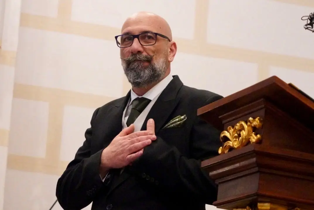 Pedro Pomares, en el preg&oacute;n de Semana Santa