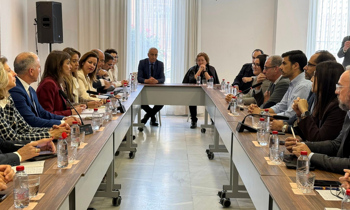 La parlamentaria Popular, Carmen Funez, ha presentado su plan en Melilla _ PP