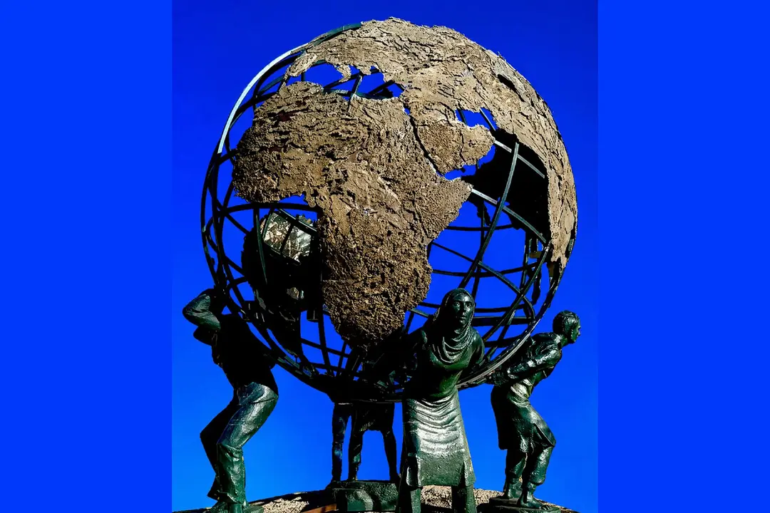 Nuevo mundo, obra de Gin&eacute;s Serr&aacute;n Pag&aacute;n