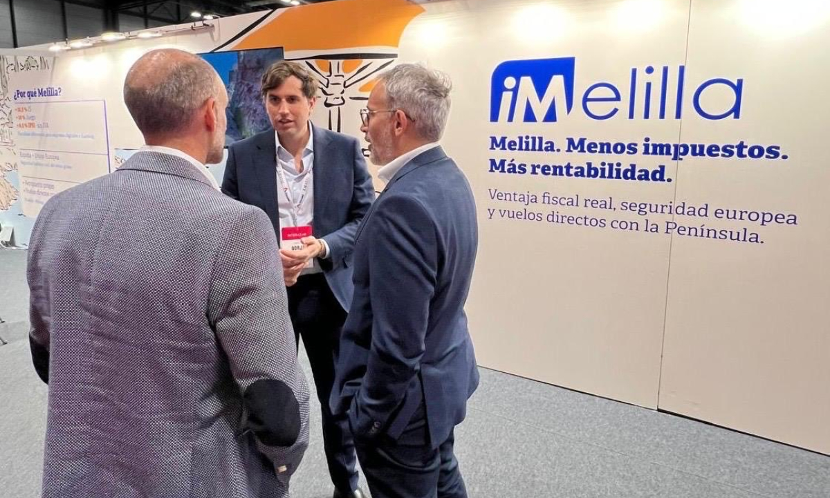 Stand de Melilla en la Feria 