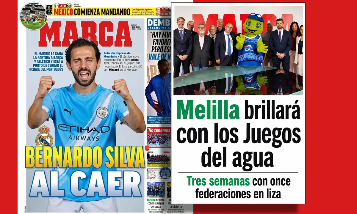 Los juegos del agua en Marca