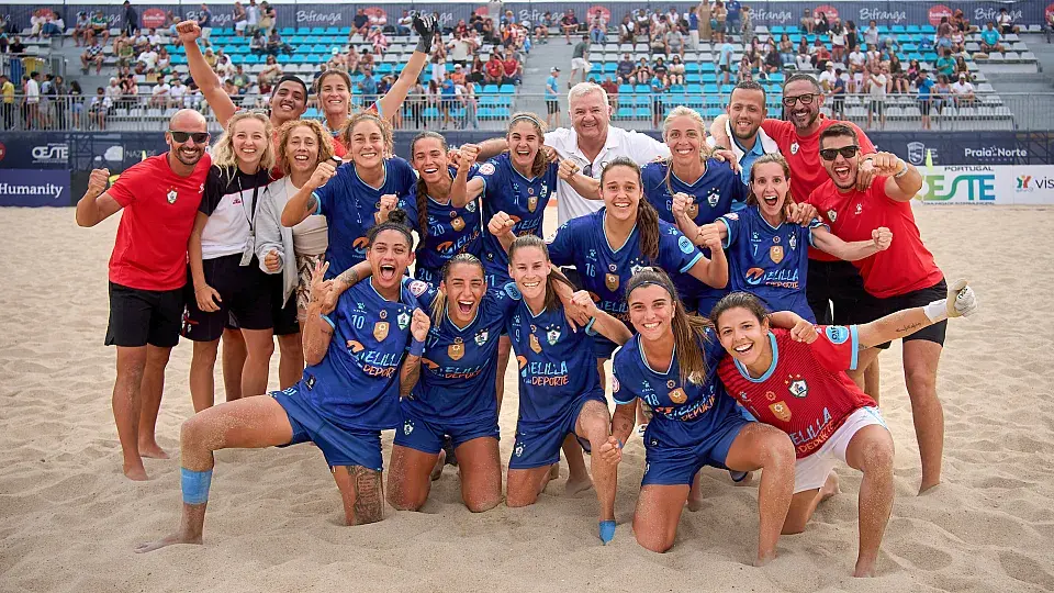 El Higicontrol Melilla hace historia en Europa: cuarto t&iacute;tulo consecutivo en el f&uacute;tbol playa