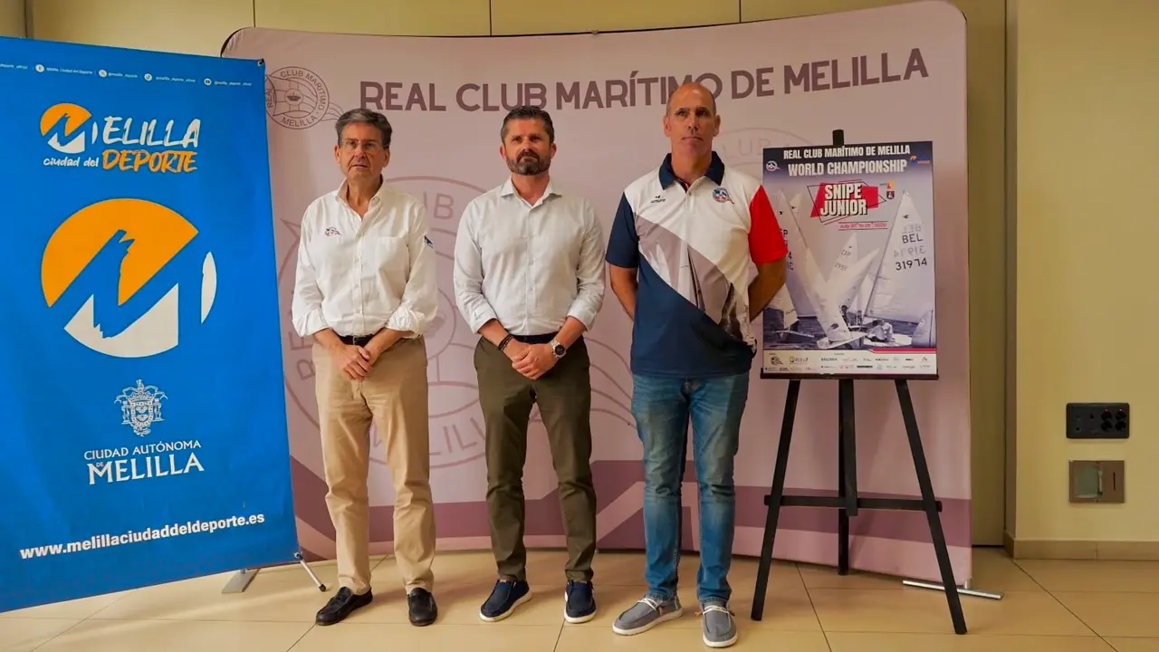 Presentaci&oacute;n del Mundial de Vela Junior de la clase snipe / Ciudad Aut&oacute;noma de Melilla