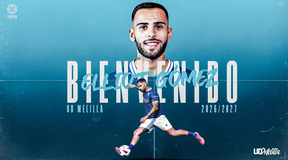 La UD Melilla refuerza su banda derecha con la llegada de Elliot G&oacute;mez