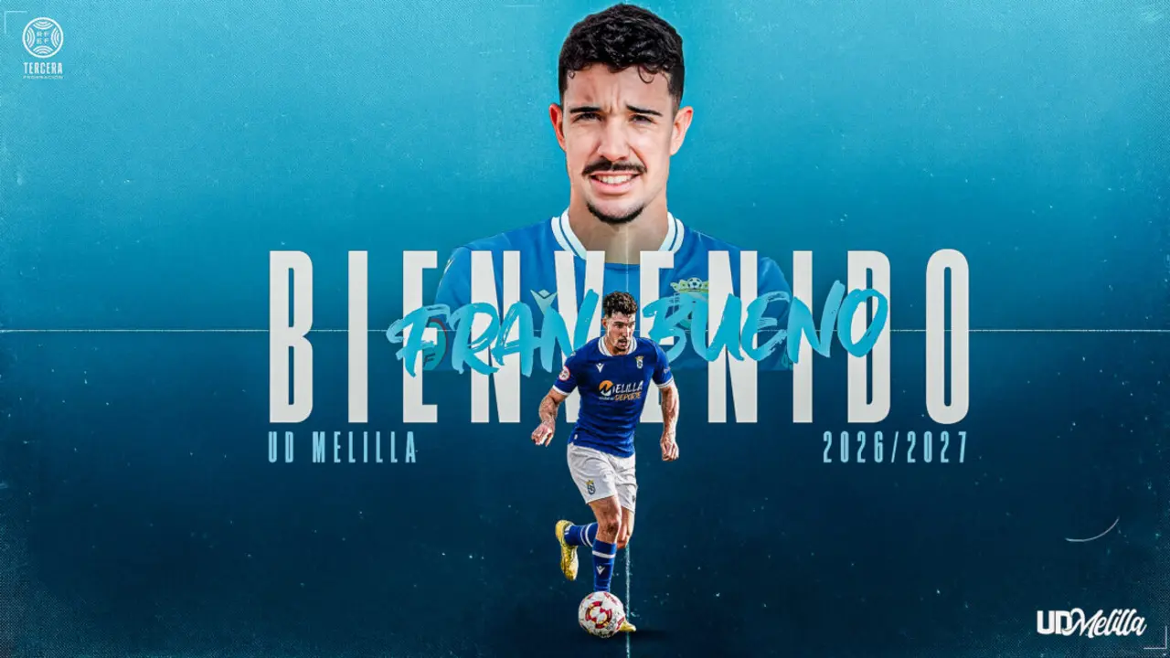 Fran Bueno regresa a la UD Melilla / UD MELILLA