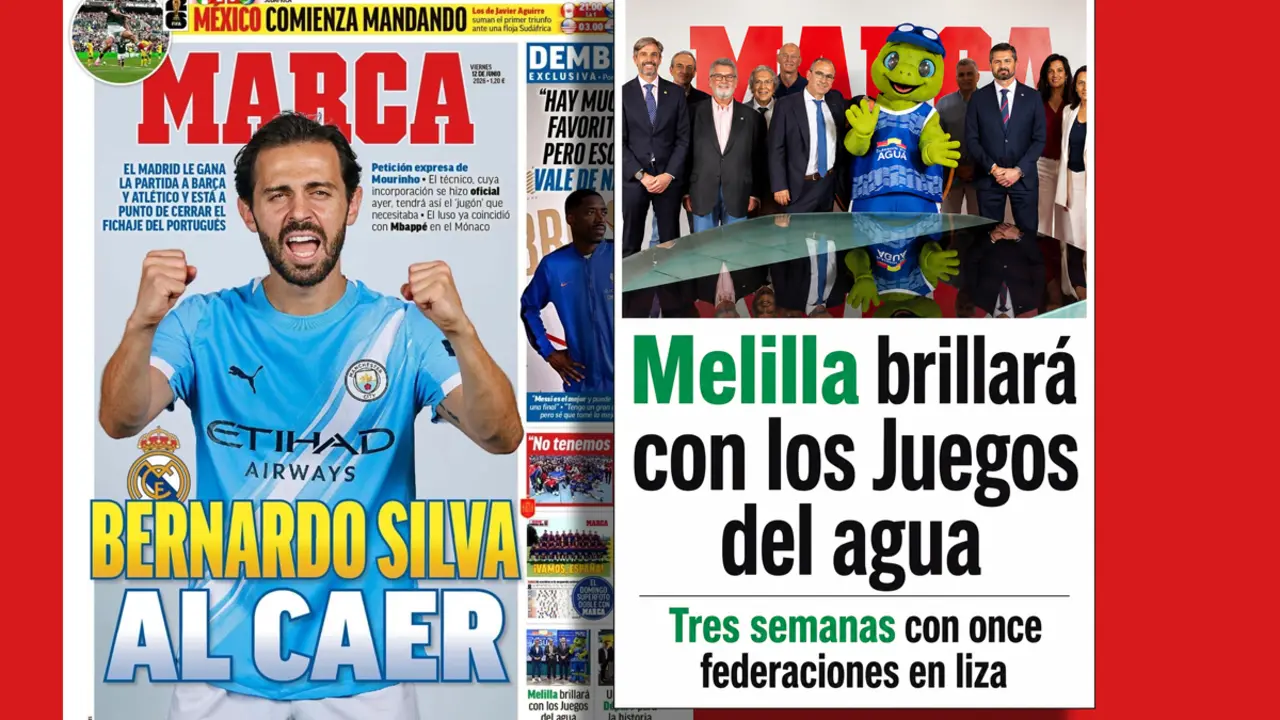 Los juegos del agua en Marca