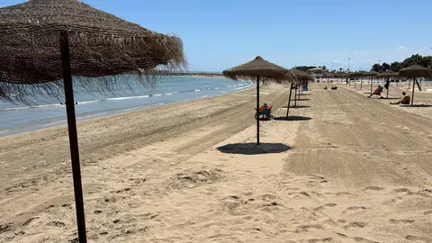 Una de las playas de Melilla / Archivo
