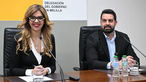Sabrina Moh, delegada del Gobierno, y Jorge Vera, director provincial del SEPE / Delegaci&oacute;n del Gobierno