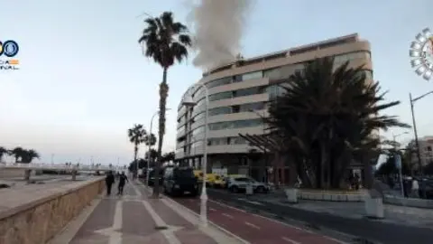 Incendio / Polic&iacute;a Nacional