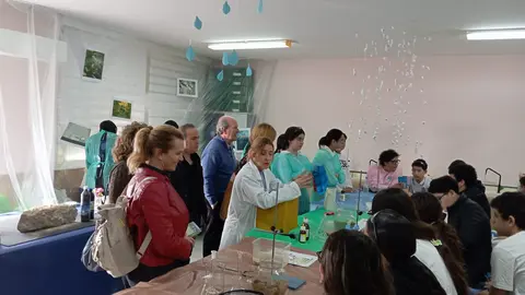 Elene Fernández Triviño durante la actividad.