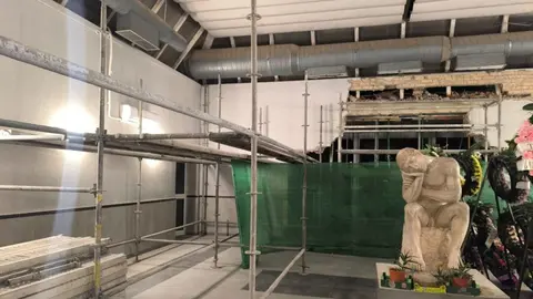 Obras en el tanatorio municipal / Cedida Somos Melilla
