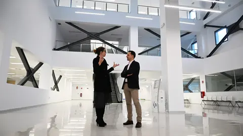 Sabrina Moh, de visita en el nuevo hospital / Delegaci&oacute;n del Gobierno