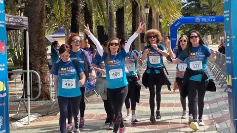 La Casa Regional de Ceuta en Melilla participa en la Carrera de la Mujer / Foto: Merche Melilla