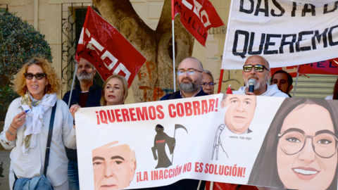 rafael robles protesta ludotecas