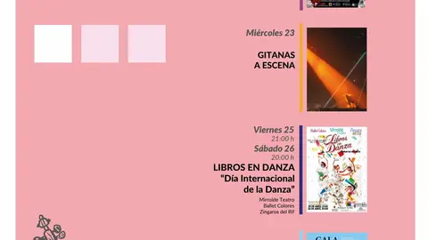 Programaci&oacute;n de abril en el Teatro Kursaal Fernando Arrabal