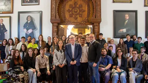 El rector de la UGR y el estudiantado de Ceuta, Melilla y Granada / UGR