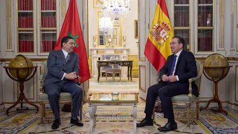 Reunión entre Nasser Bourita y José Manuel Albares.