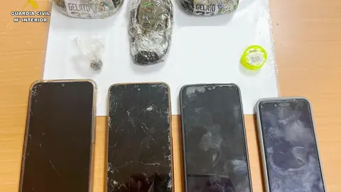 Material incautado / Guardia Civil